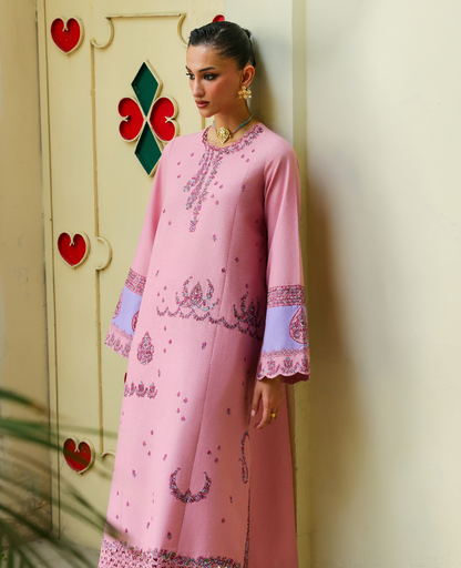 Republic Womenswear | Neonma Essential Pret 26 |Evara - Luxury Dress - available at Maria Faisal in UK and USA.