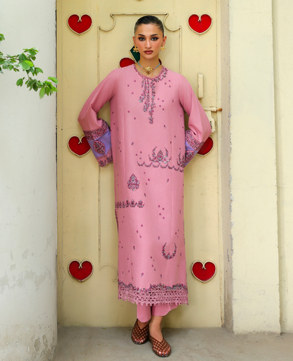 Republic Womenswear | Neonma Essential Pret 26 |Evara - Luxury Dress - available at Maria Faisal in UK and USA.