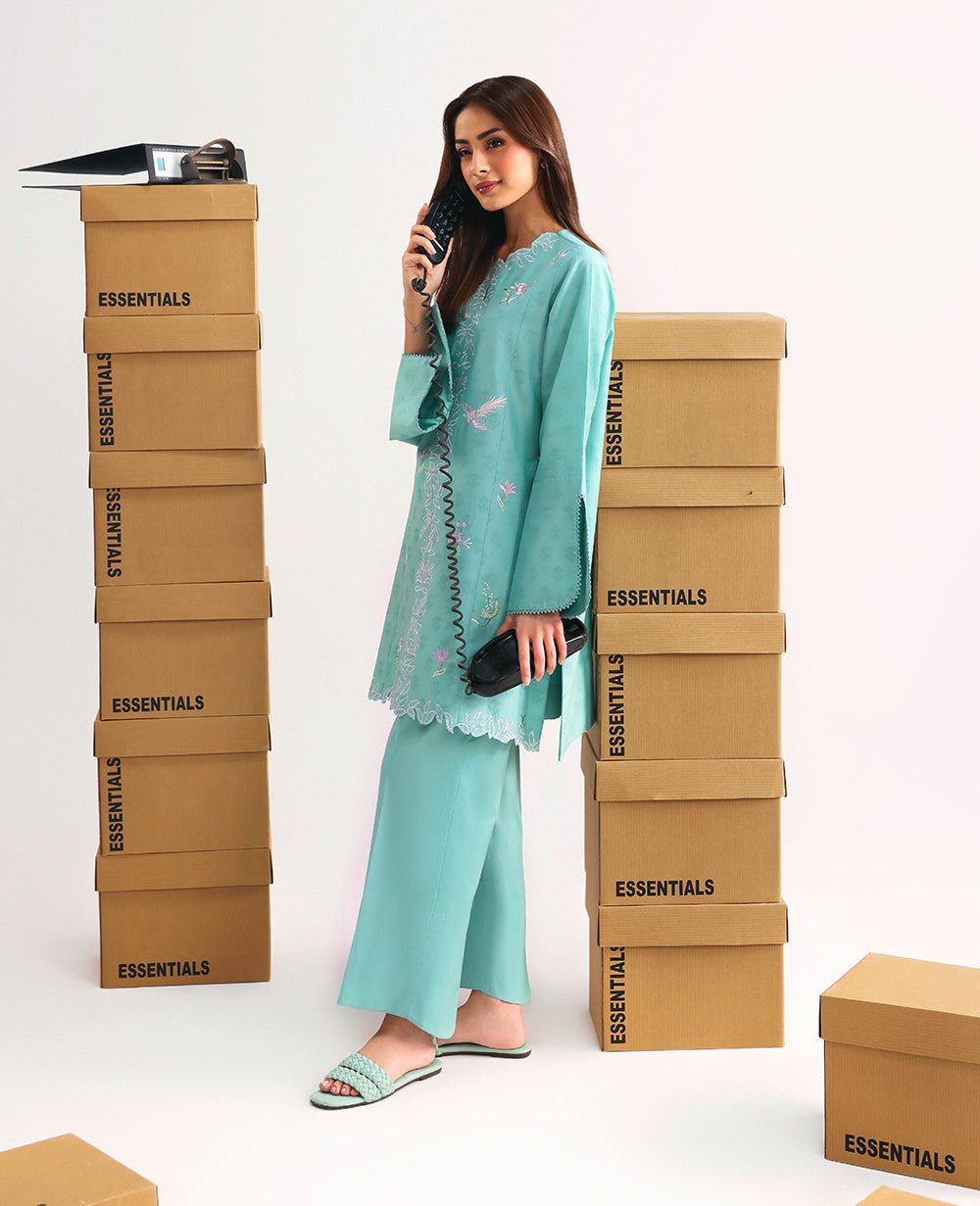 Republic Womenswear | Essentials Pre Fall | Zaynah - Casual Dress - available at Maria Faisal in UK and USA.