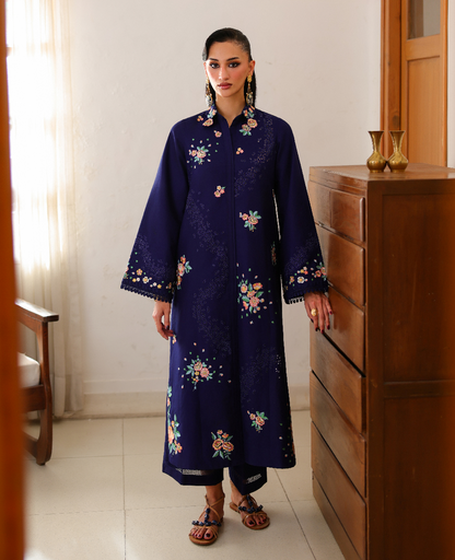 Republic Womenswear | Neonma Essential Pret 26 |Flore - Luxury Dress - available at Maria Faisal in UK and USA.