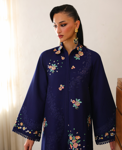 Republic Womenswear | Neonma Essential Pret 26 |Flore - Luxury Dress - available at Maria Faisal in UK and USA.