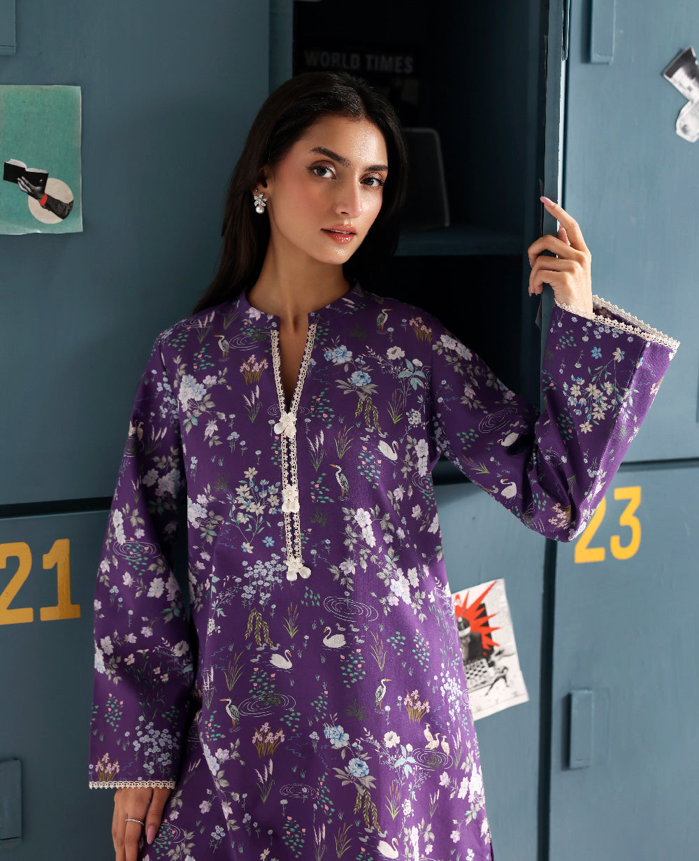 Republic Womenswear | Essentials Pre Fall | Liliane - Casual Dress - available at Maria Faisal in UK and USA.