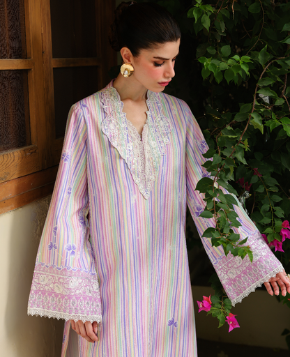 Republic Womenswear | Neonma Essential Pret 26 |Velora - Luxury Dress - available at Maria Faisal in UK and USA.