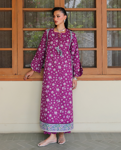 Republic Womenswear | Neonma Essential Pret 26 | Petal drift - Luxury Dress - available at Maria Faisal in UK and USA.