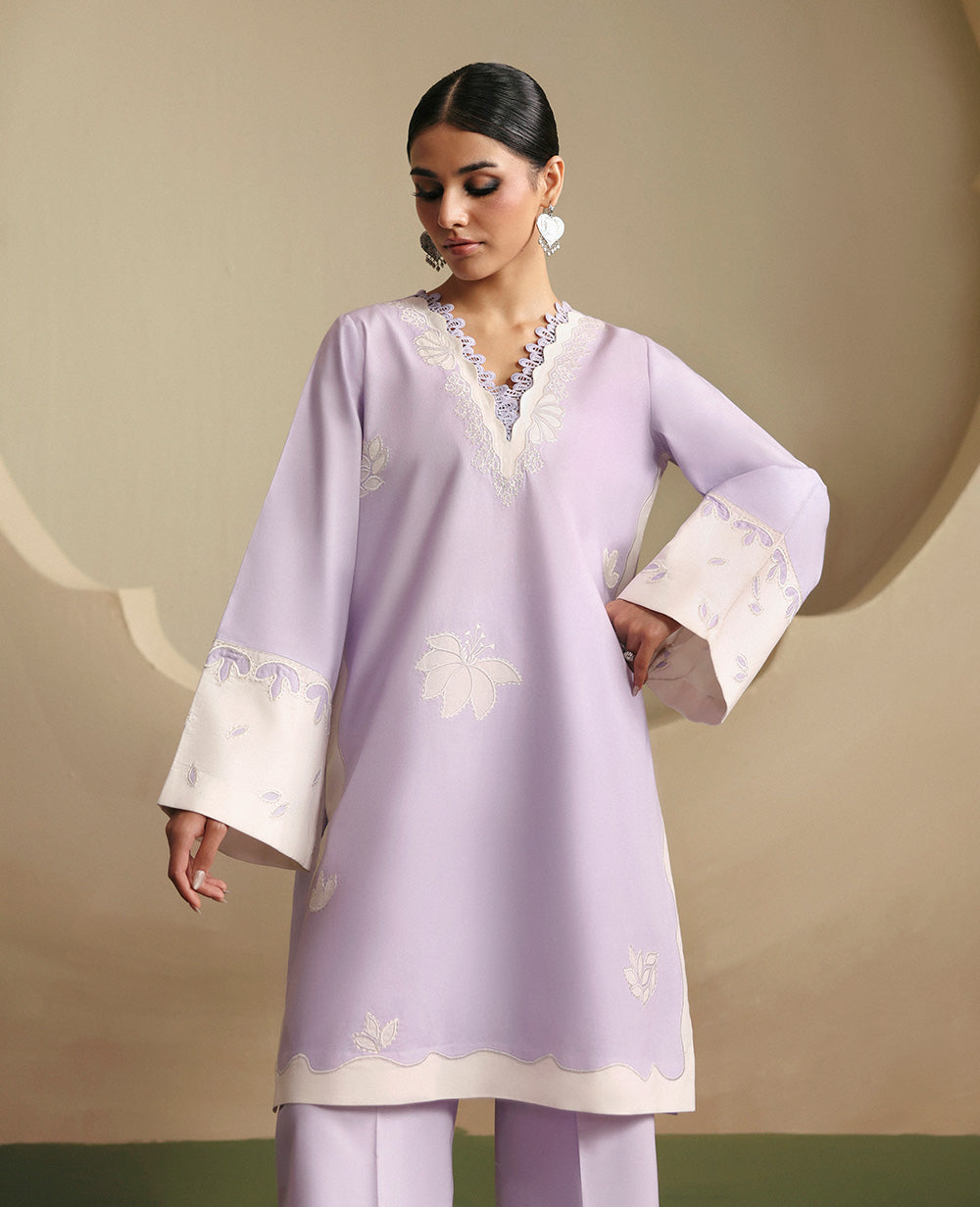Republic Womenswear | Neoma Essential Basic Pret 26 |Aurelia - Casual Dress - available at Maria Faisal in UK and USA.