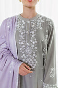 Cross Stitch | Cotton Satin 25 | ETHEREAL VEIL - Ladies Clothes - Maria Faisal