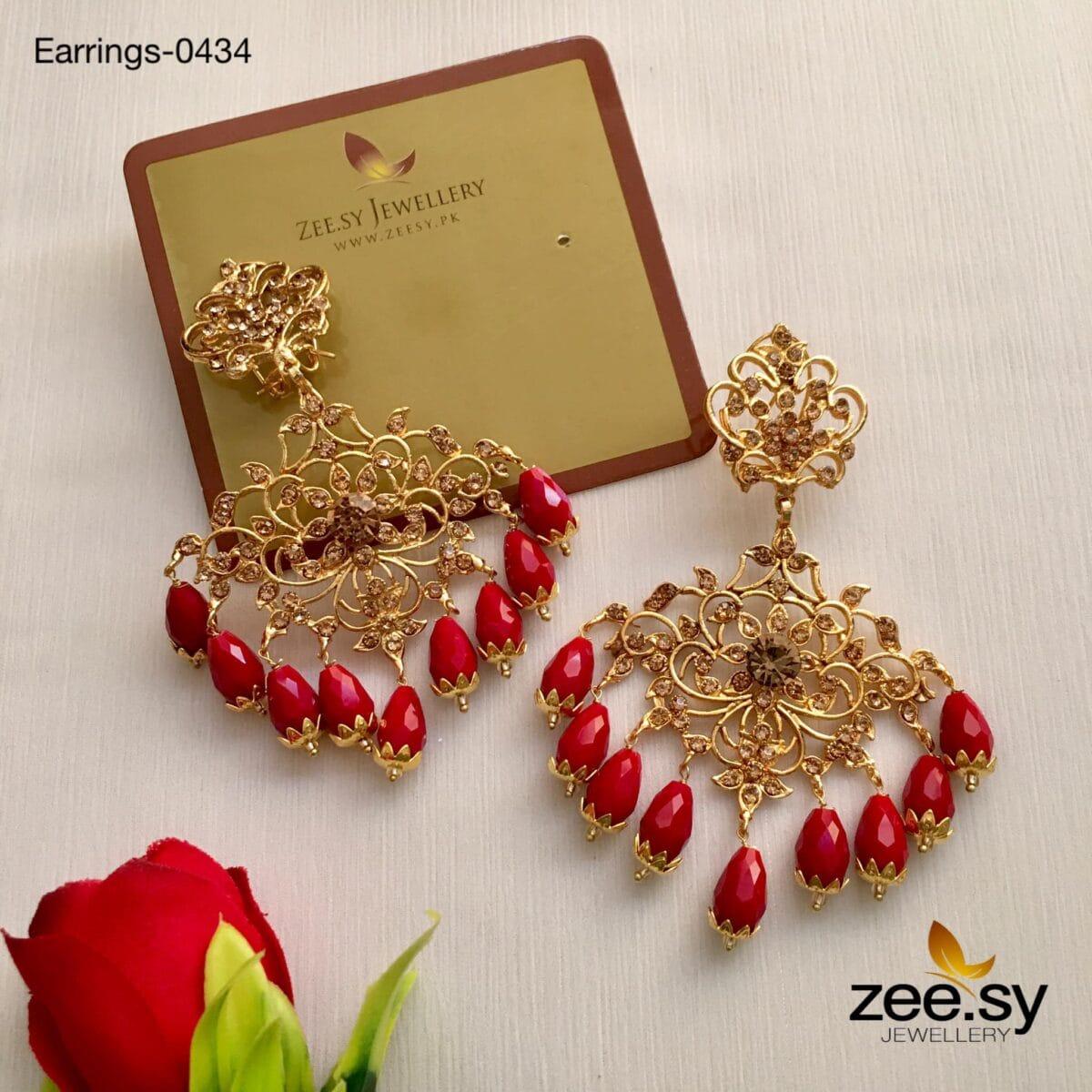 Sunflower Earrings-0434 - Earrings 