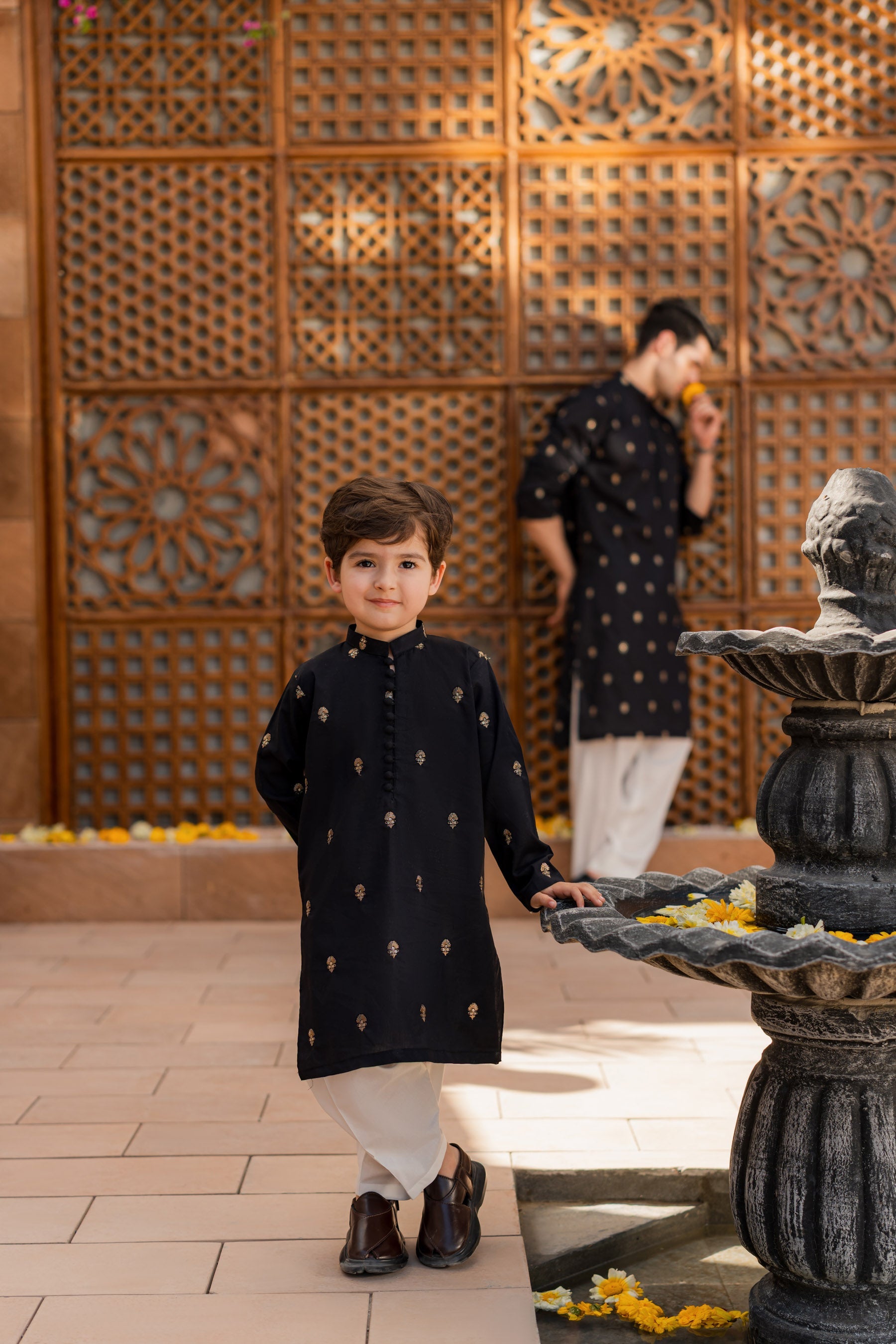 KKB-133 - by Maria Faisal - Registered Vendor of : Kastoor Kids - 100% Original Designer Dress.