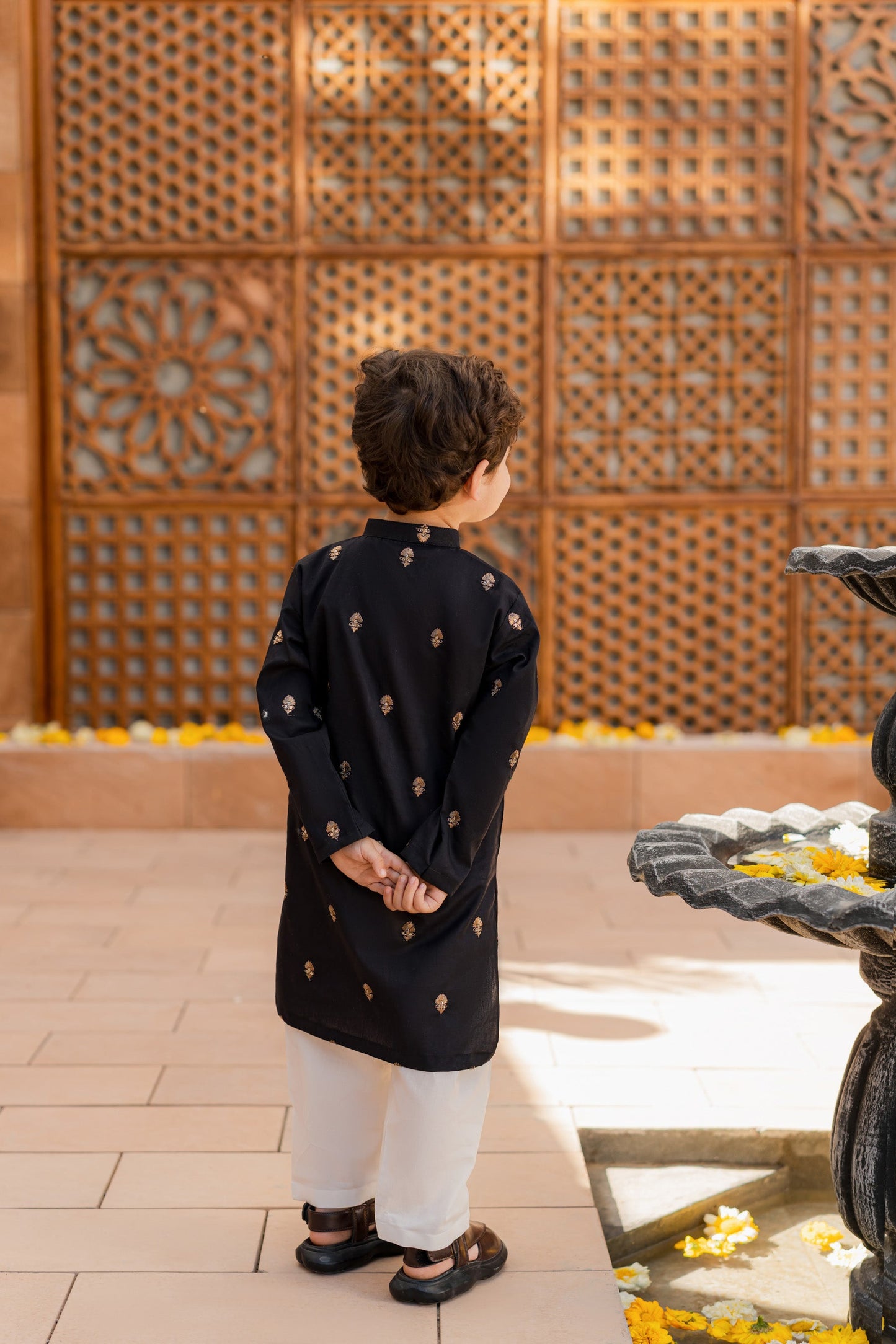 KKB-133 - by Maria Faisal - Registered Vendor of : Kastoor Kids - 100% Original Designer Dress.