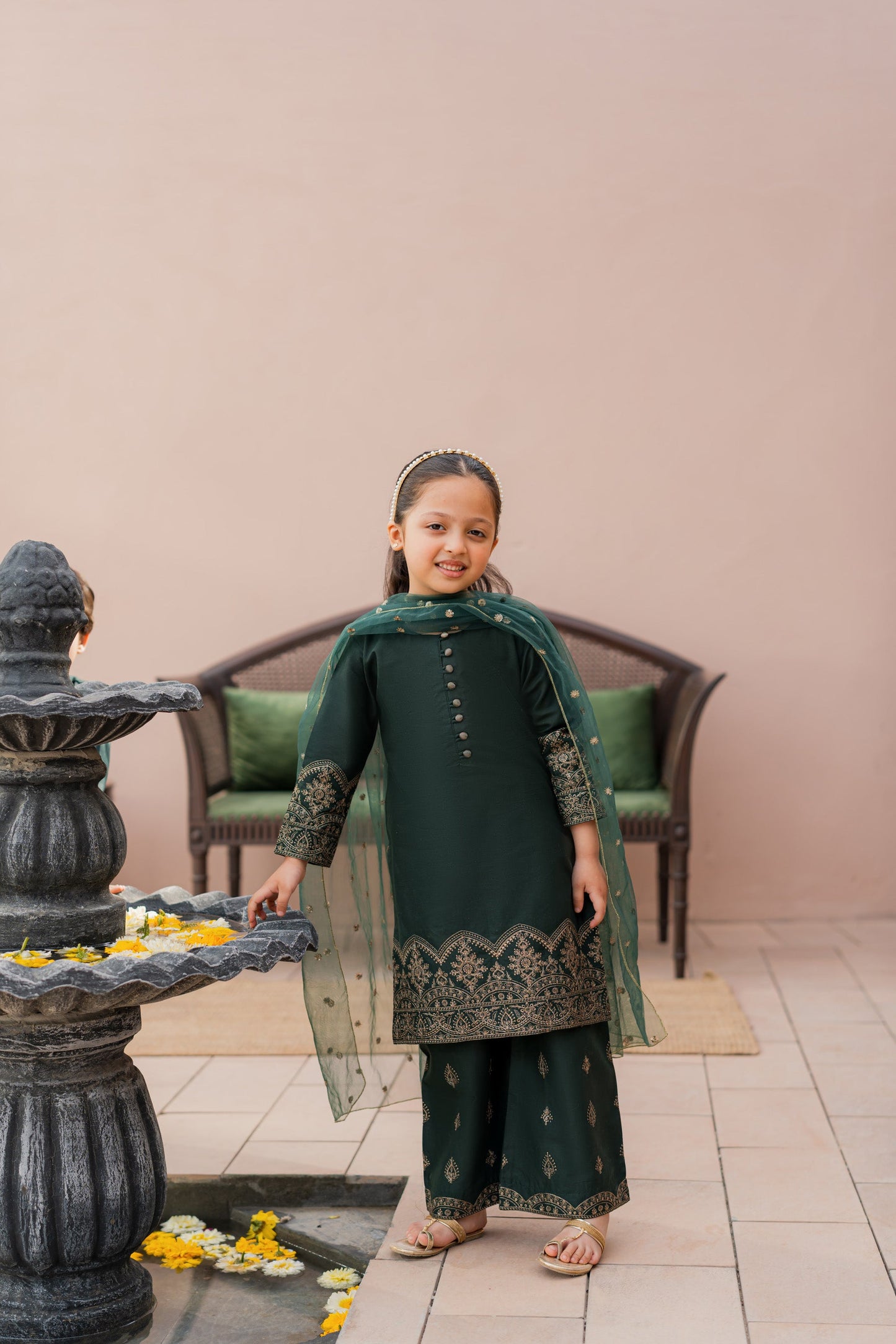 KKG-130 - by Maria Faisal - Registered Vendor of : Kastoor Kids - 100% Original Designer Dress.