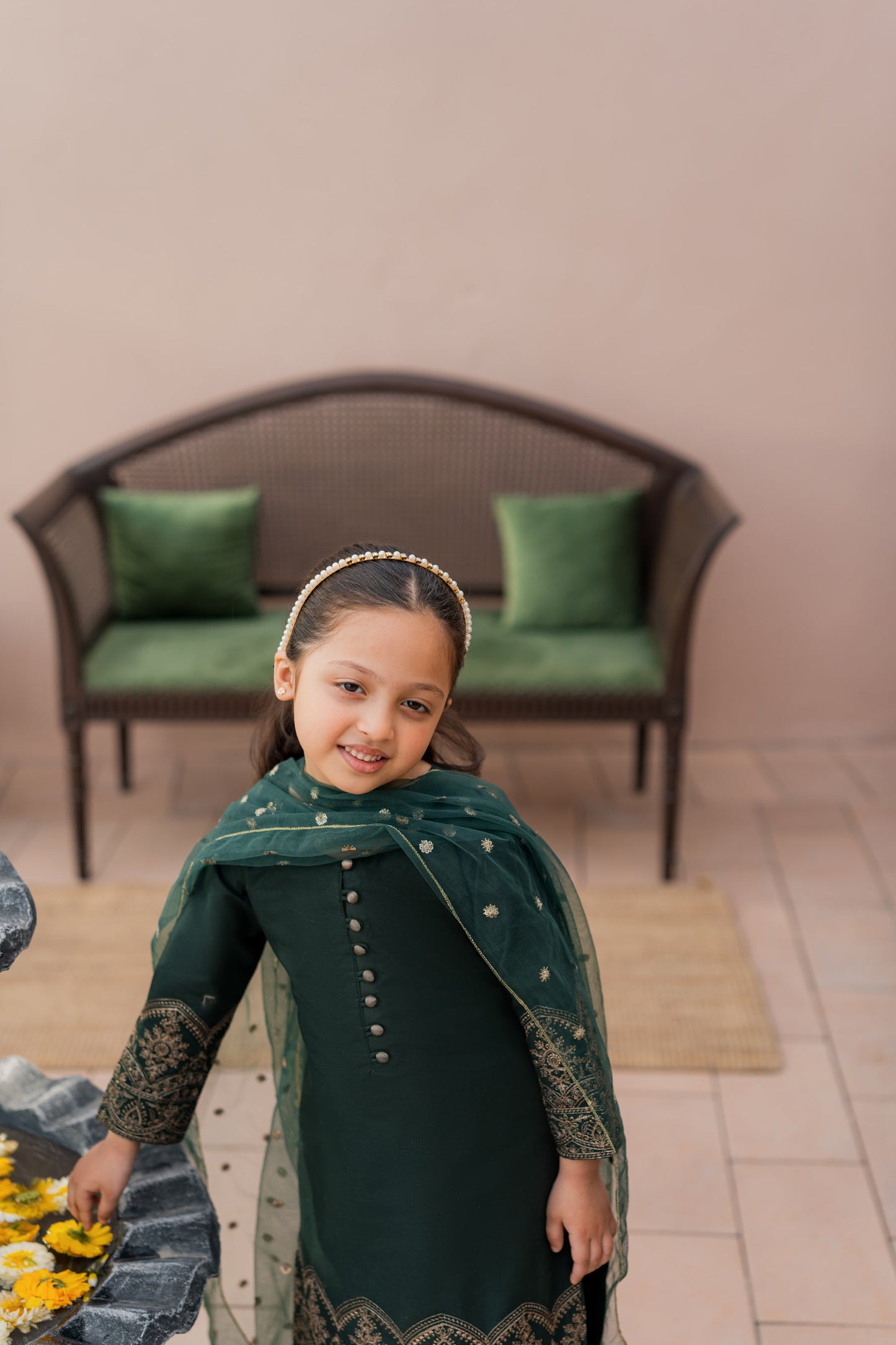 KKG-130 - by Maria Faisal - Registered Vendor of : Kastoor Kids - 100% Original Designer Dress.