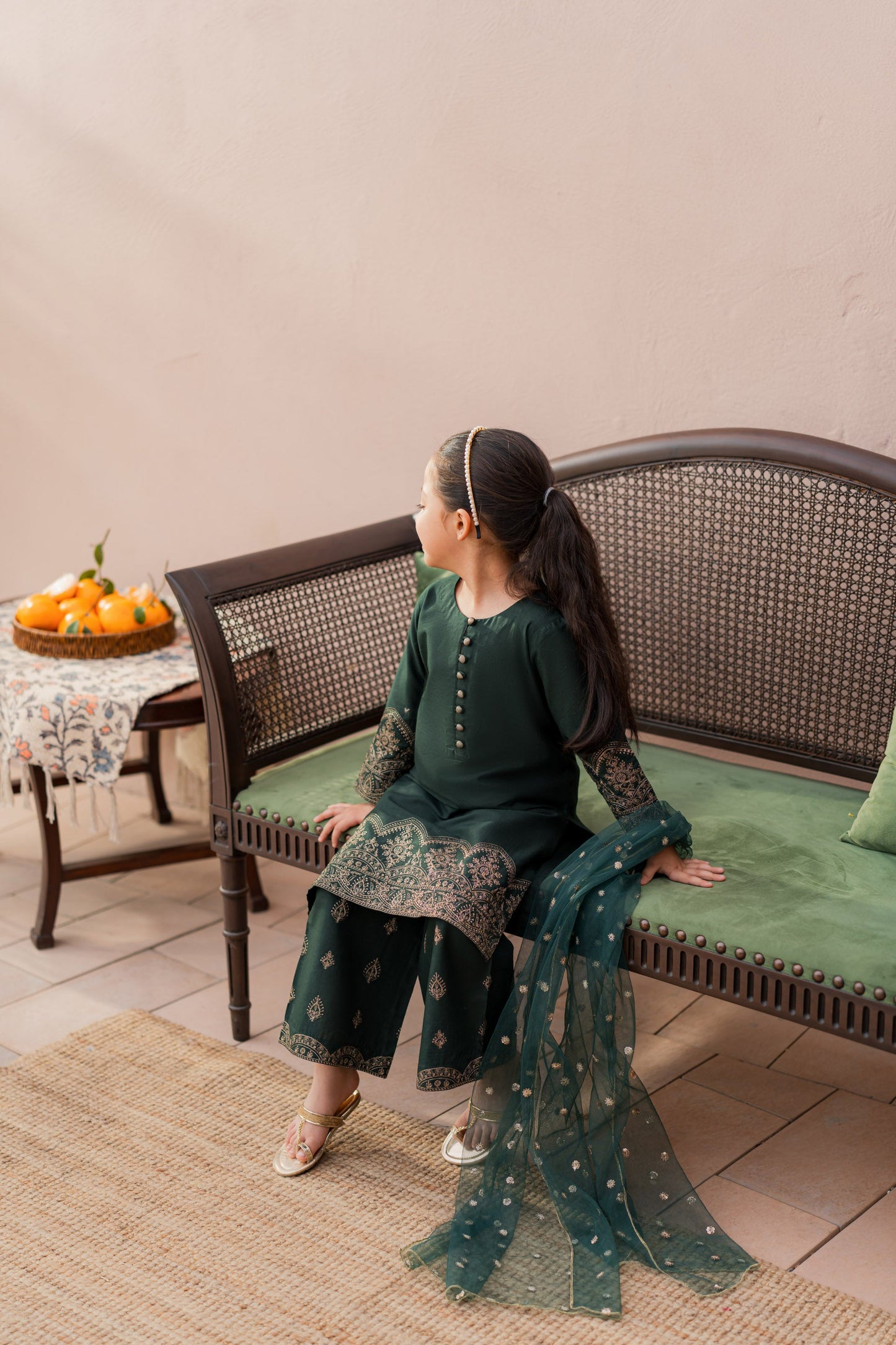KKG-130 - by Maria Faisal - Registered Vendor of : Kastoor Kids - 100% Original Designer Dress.