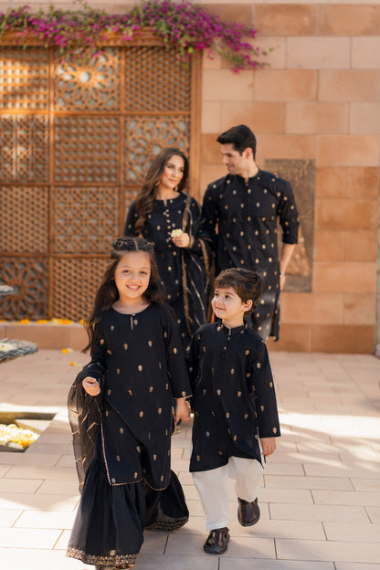 KKB-133 - by Maria Faisal - Registered Vendor of : Kastoor Kids - 100% Original Designer Dress.