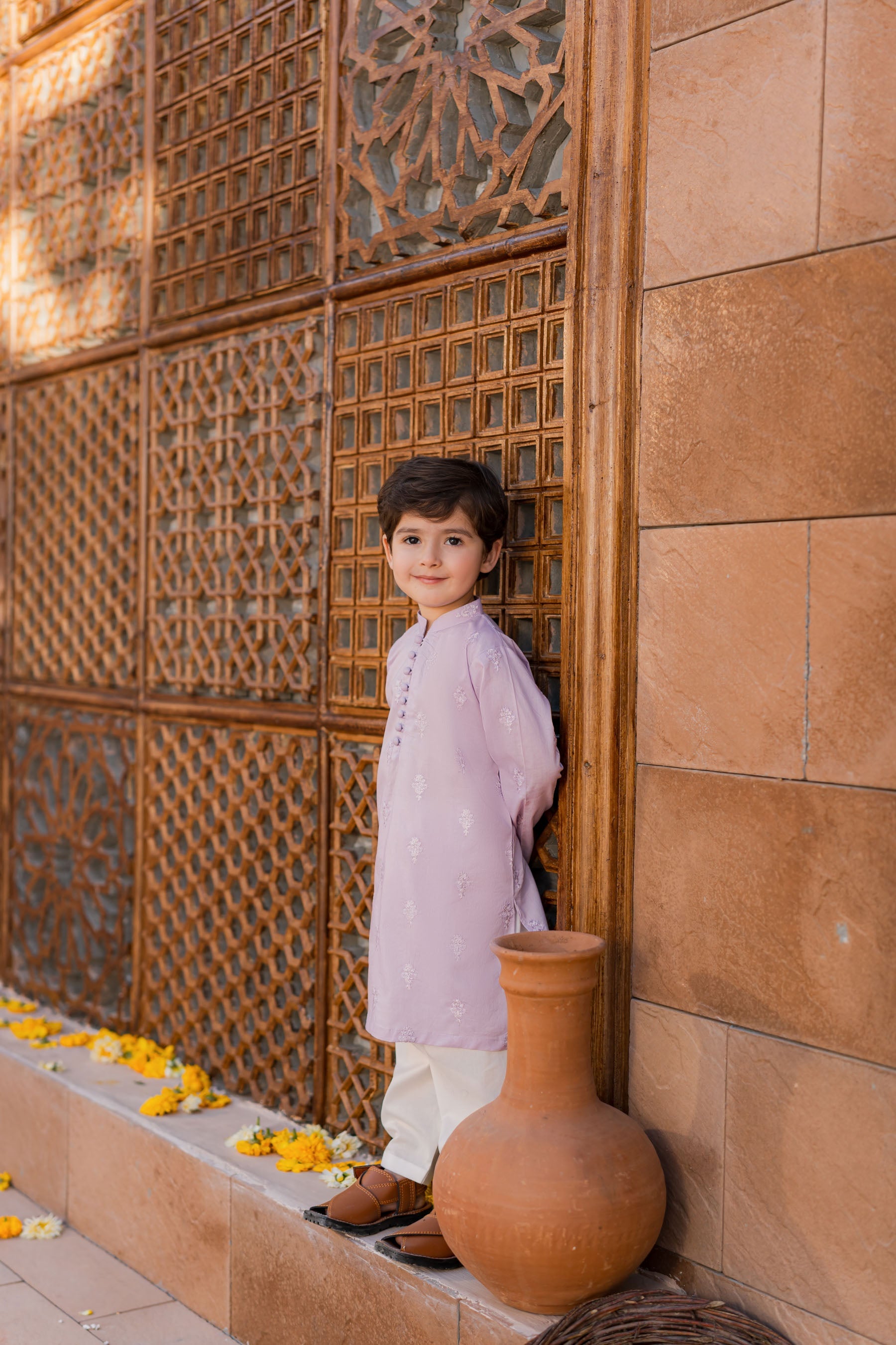KKB-132 - by Maria Faisal - Registered Vendor of : Kastoor Kids - 100% Original Designer Dress.