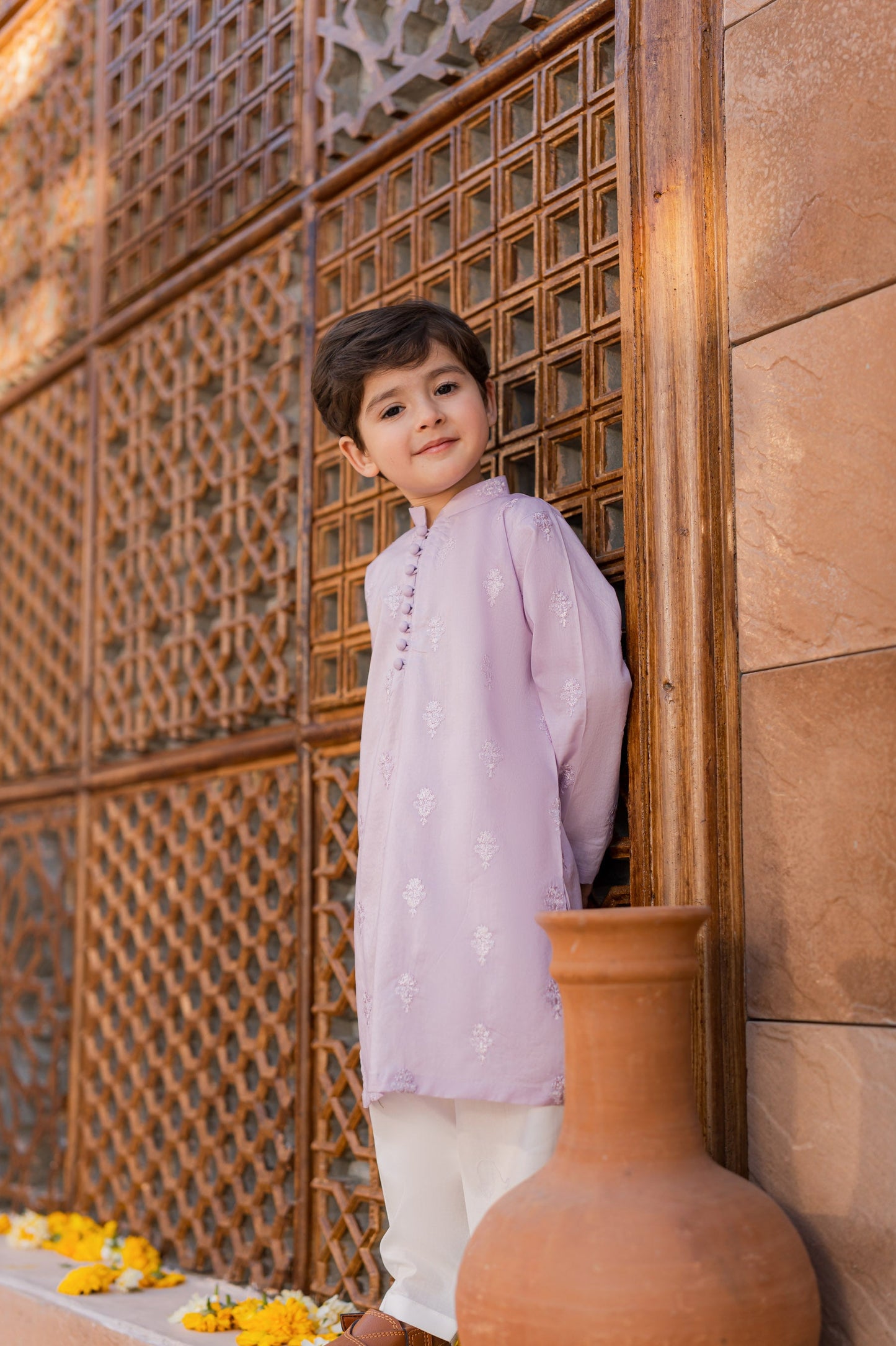 KKB-132 - by Maria Faisal - Registered Vendor of : Kastoor Kids - 100% Original Designer Dress.