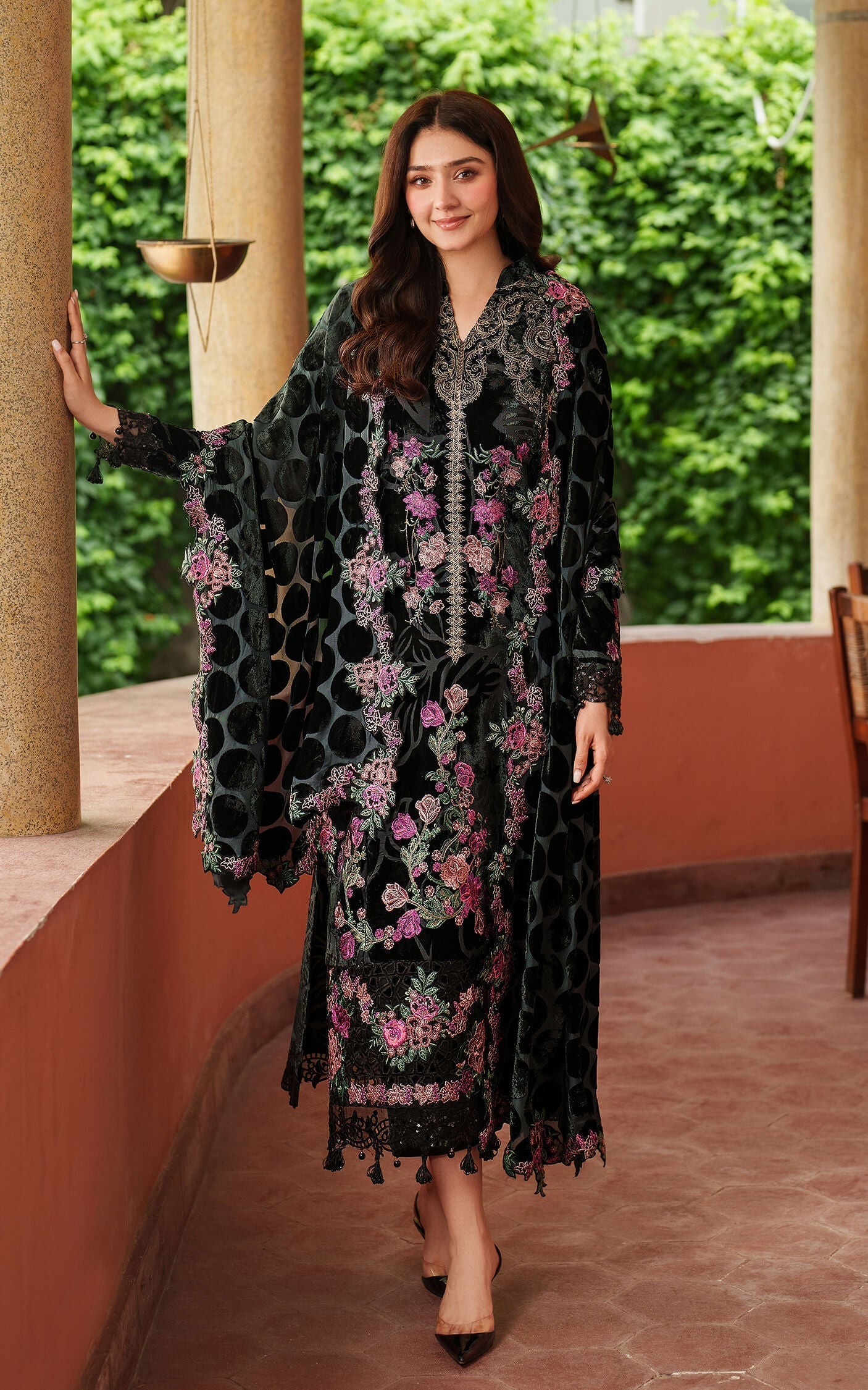 Asifa and Nabeel | Pashmina Luxe 25 | Eira LWC25-02 - Formal Dress - available at Maria Faisal in UK and USA.