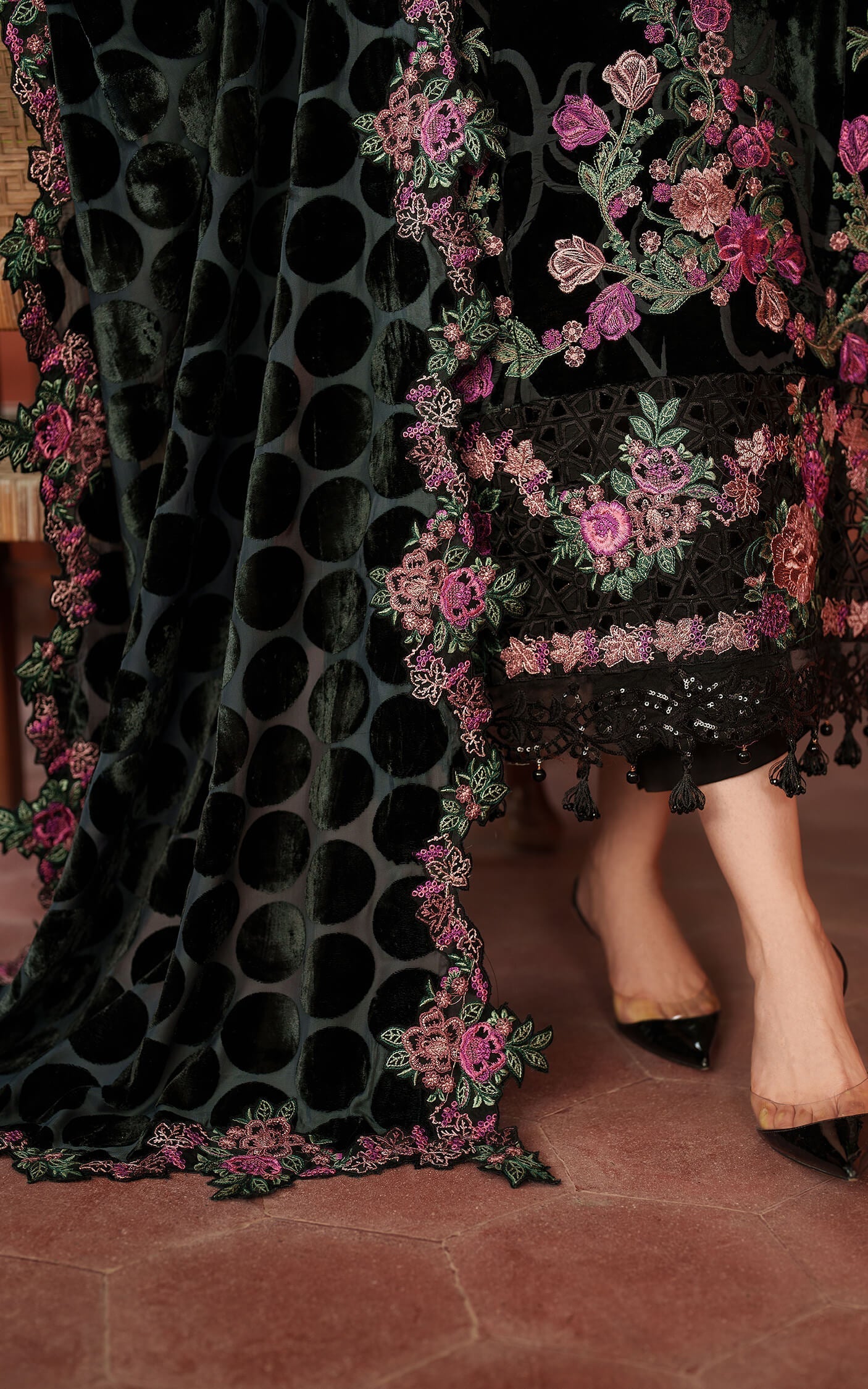 Asifa and Nabeel | Pashmina Luxe 25 | Eira LWC25-02 - Formal Dress - available at Maria Faisal in UK and USA.