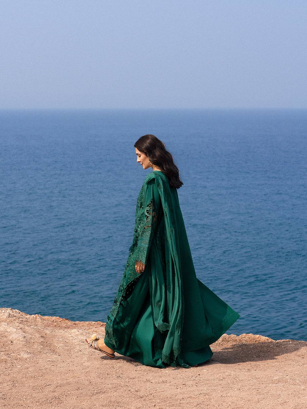 Mahnur | Sirena Luxury Lawn 25 | Eirene by Maria Faisal - Registered Vendor of : Mahnur - type : Ladies Clothes - 100% original wedding dresses