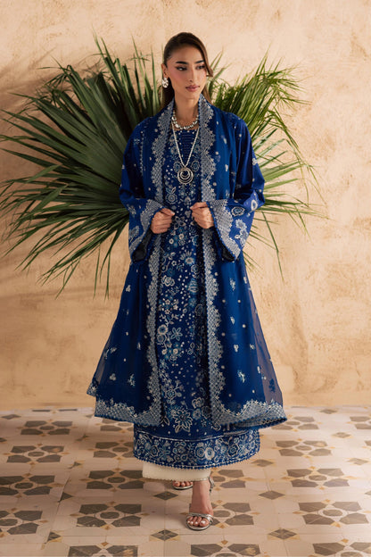 Batik | Festive Eid 26 | Eirlys - Luxury Dress - available at Maria Faisal in UK and USA.