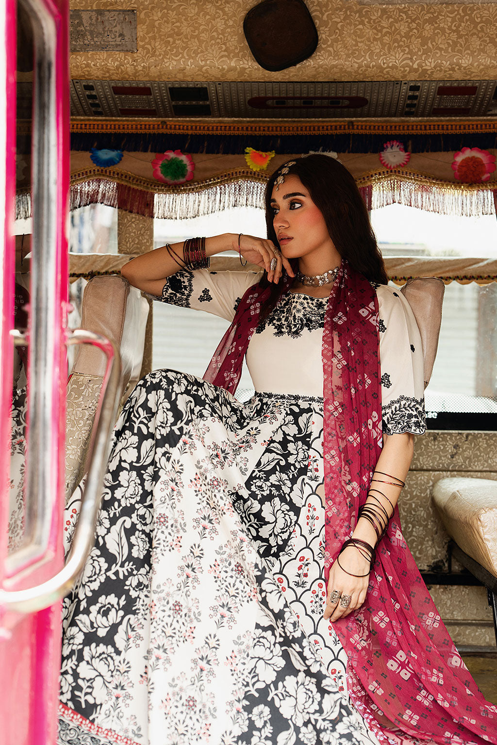 Shagna | Ed Dopahar | SP-101 (ADA) - Luxury Dress - available at Maria Faisal in UK and USA.