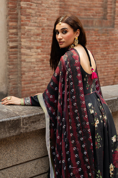 Shagna | Ed Dopahar | SP-106 (KALI RAAT) - Luxury Dress - available at Maria Faisal in UK and USA.