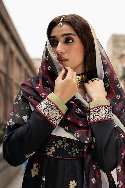 Shagna | Ed Dopahar | SP-106 (KALI RAAT) - Luxury Dress - available at Maria Faisal in UK and USA.