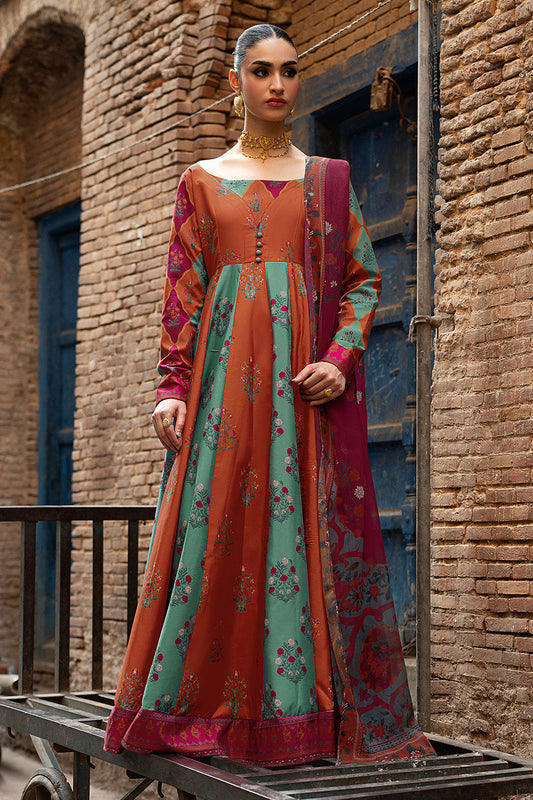 Shagna | Ed Dopahar |SP-107 (RANG) - Luxury Dress - available at Maria Faisal in UK and USA.