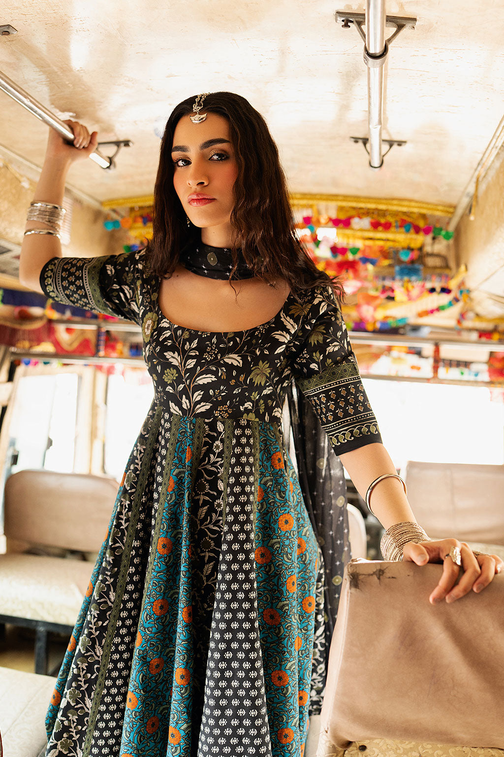 Shagna | Ed Dopahar | SP-102 (NIGHA) - Luxury Dress - available at Maria Faisal in UK and USA.