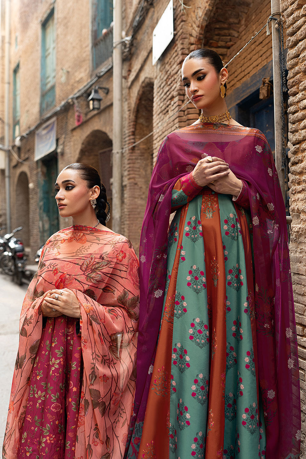 Shagna | Ed Dopahar |SP-107 (RANG) - Luxury Dress - available at Maria Faisal in UK and USA.