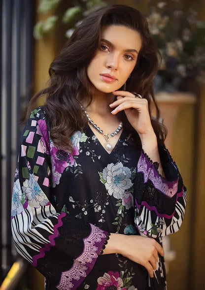 Elaf Premium | Print Chikankari 24 | ECT-02B DARIEN - Ladies Clothes - Maria Faisal