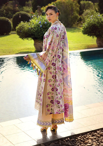 Elaf Premium | Print Chikankari 24 | ECT-06A RIVERDALE - Ladies Clothes - Maria Faisal
