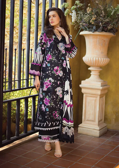 Elaf Premium | Print Chikankari 24 | ECT-02B DARIEN - Ladies Clothes - Maria Faisal