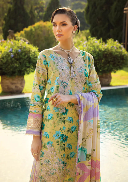 Elaf Premium | Print Chikankari 24 | ECT-06B MISTY SERENADE - Ladies Clothes - Maria Faisal