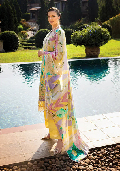 Elaf Premium | Print Chikankari 24 | ECT-06B MISTY SERENADE - Ladies Clothes - Maria Faisal