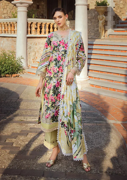 Elaf Premium | Print Chikankari 24 | ECT-01B CHARM - Ladies Clothes - Maria Faisal