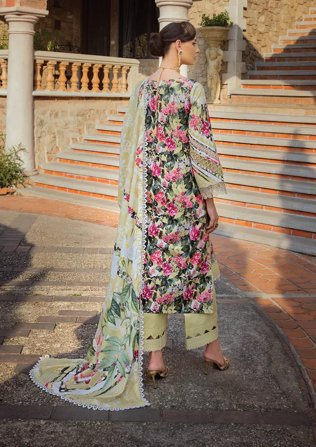 Elaf Premium | Print Chikankari 24 | ECT-01B CHARM - Ladies Clothes - Maria Faisal