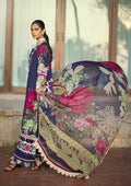 Elaf Premium | Signature Embroidered Lawn 24 | ESL-08A SINCLAIR - Ladies Clothes - Maria Faisal