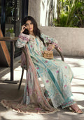 Elaf Premium | Signature Embroidered Lawn 24 | ESL-02B PEARLY ESSENCE - Ladies Clothes - Maria Faisal