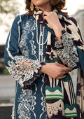Elaf Premium | Winter Pashmina Shawl Collection | EPW-1B Heartfelt Whisper - Designer Dress with Intricate embroidery and embellishments. Shop elegent wedding dress at Maria Faisal.