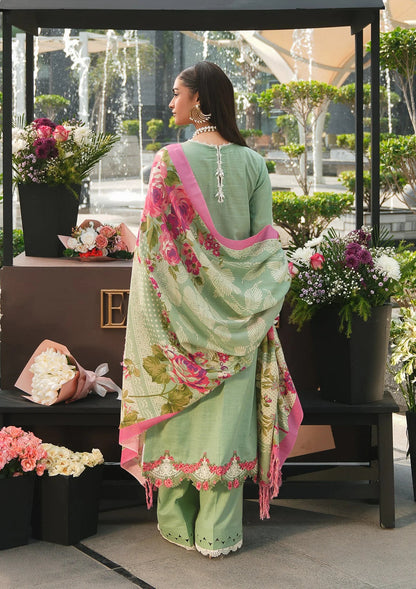 Elaf Premium | Winter Pashmina Shawl Collection | EPW-7A Passionate Dance - Designer Dress with Intricate embroidery and embellishments. Shop elegent wedding dress at Maria Faisal.