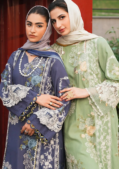 Elaf Premium | Winter Pashmina Shawl Collection | EPW-4A Secret Serenade - Designer Dress with Intricate embroidery and embellishments. Shop elegent wedding dress at Maria Faisal.