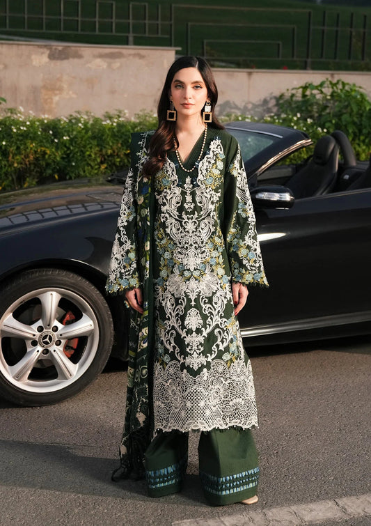 Elaf Premium | Winter Pashmina Shawl Collection | EPW-6A Endless Devotion - Designer Dress with Intricate embroidery and embellishments. Shop elegent wedding dress at Maria Faisal.