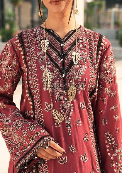 Elaf Premium | Winter Pashmina Shawl Collection | EPW-5A Sweetest Kiss - Designer Dress with Intricate embroidery and embellishments. Shop elegent wedding dress at Maria Faisal.