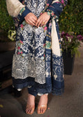 Elaf Premium | Winter Pashmina Shawl Collection | EPW-6B Moonlit Promises - Designer Dress with Intricate embroidery and embellishments. Shop elegent wedding dress at Maria Faisal.