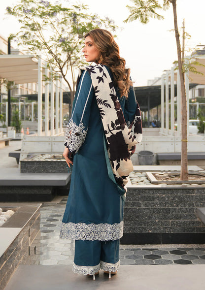 Elaf Premium | Winter Pashmina Shawl Collection | EPW-1B Heartfelt Whisper - Designer Dress with Intricate embroidery and embellishments. Shop elegent wedding dress at Maria Faisal.
