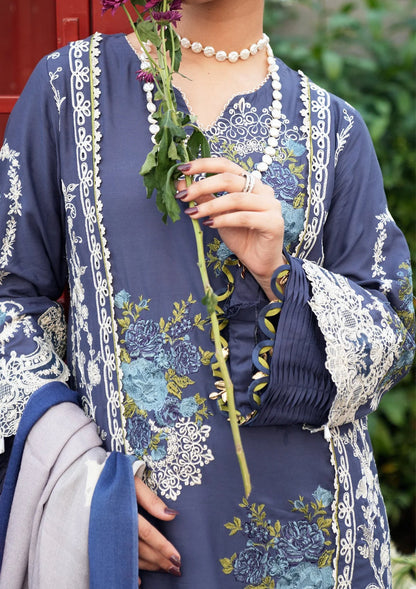 Elaf Premium | Winter Pashmina Shawl Collection | EPW-4A Secret Serenade - Designer Dress with Intricate embroidery and embellishments. Shop elegent wedding dress at Maria Faisal.