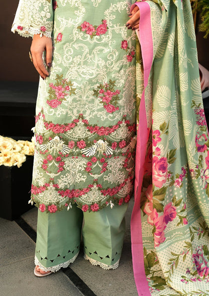 Elaf Premium | Winter Pashmina Shawl Collection | EPW-7A Passionate Dance - Designer Dress with Intricate embroidery and embellishments. Shop elegent wedding dress at Maria Faisal.