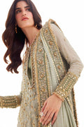Elan | Elitarie Wedding Formals | VÃRONIQUE  (EP-21217) - Designer Dress with Intricate embroidery and embellishments. Shop elegent wedding dress at Maria Faisal.