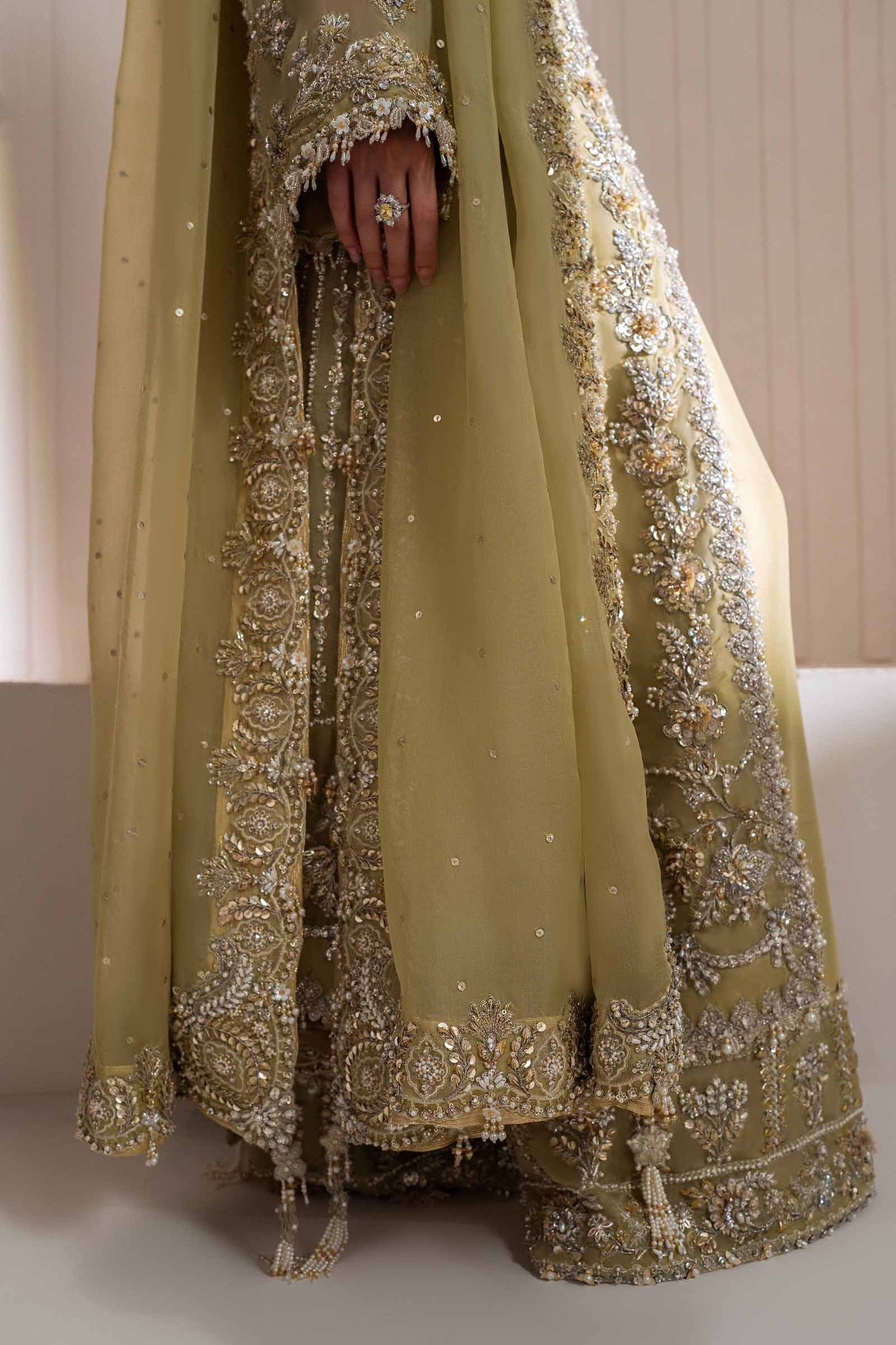 Elan | Elitarie Wedding Formals | LÃONORE (EP-21218) - Designer Dress with Intricate embroidery and embellishments. Shop elegent wedding dress at Maria Faisal.