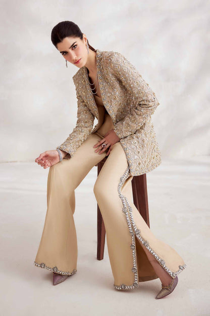 Elan | Elitarie Wedding Formals | AURÃLIEN (EP-21212) - Designer Dress with Intricate embroidery and embellishments. Shop elegent wedding dress at Maria Faisal.